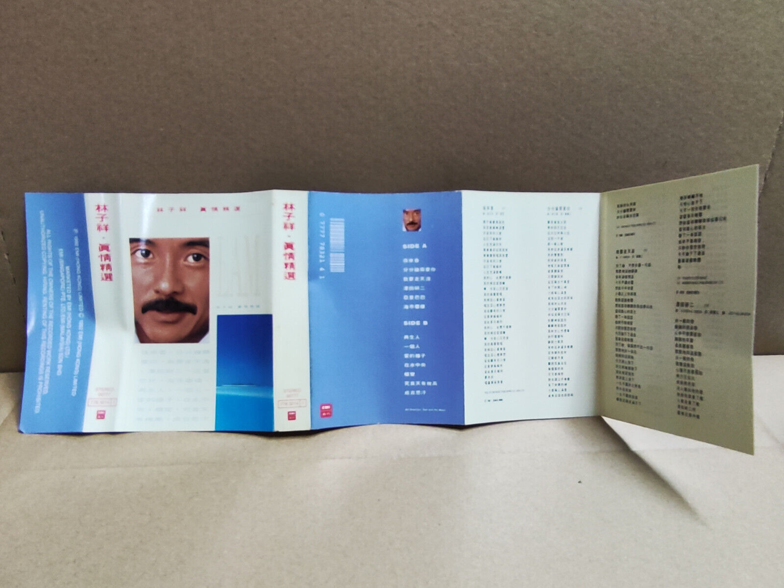 AMM68 George lam 林子祥 真情精选 分分钟需要你 卡带 CHINESE CASSETTE EMI SINGAORE 1992 (CS2187)