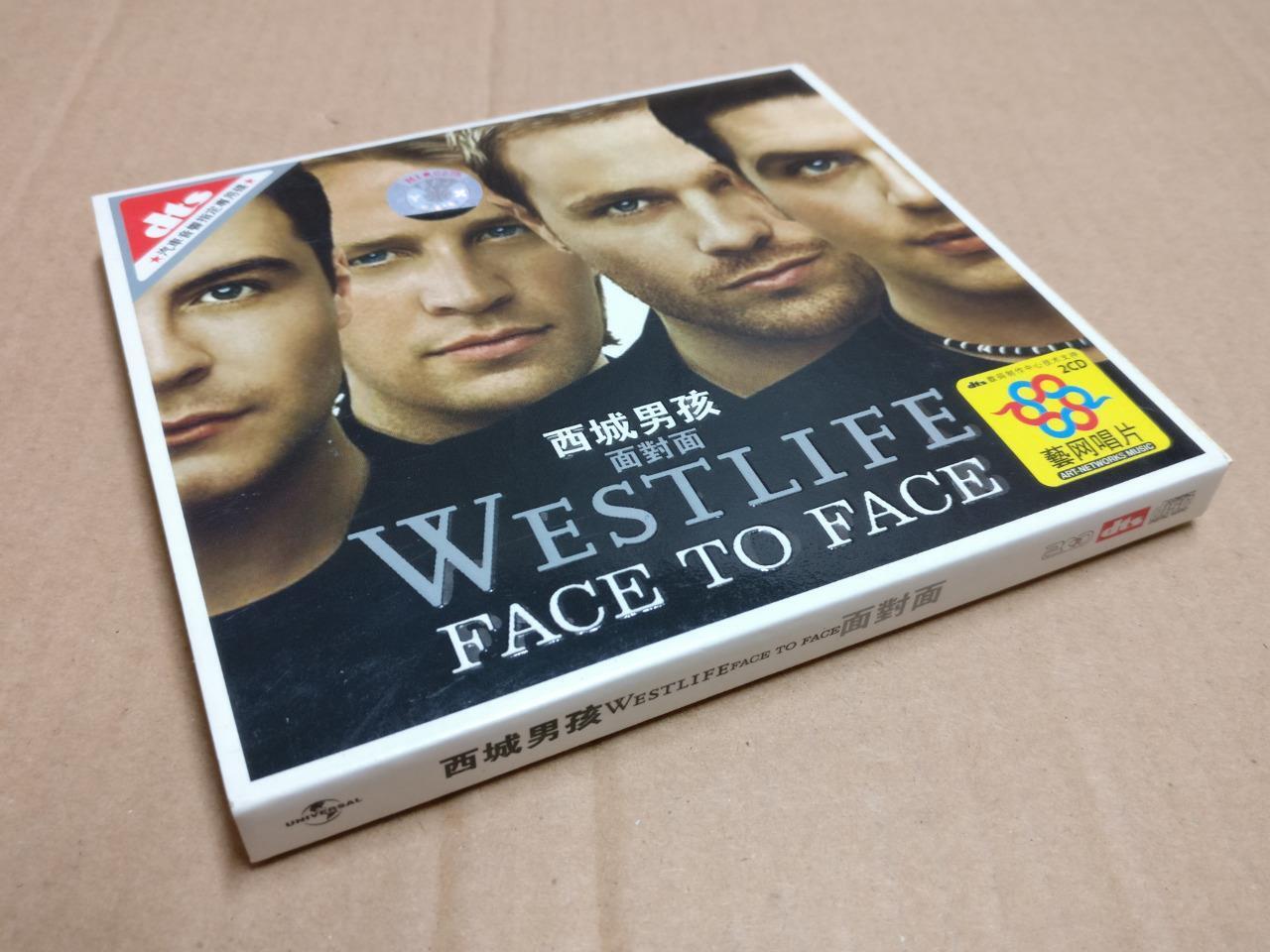 Westlife Face To Face FOR CAR DSD 2005 Singapore English 2x CD FCB2273