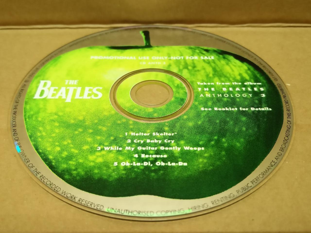 Mega Rare The Beatles Anthology 3 Apple 1996 Promo CD FCS8521a