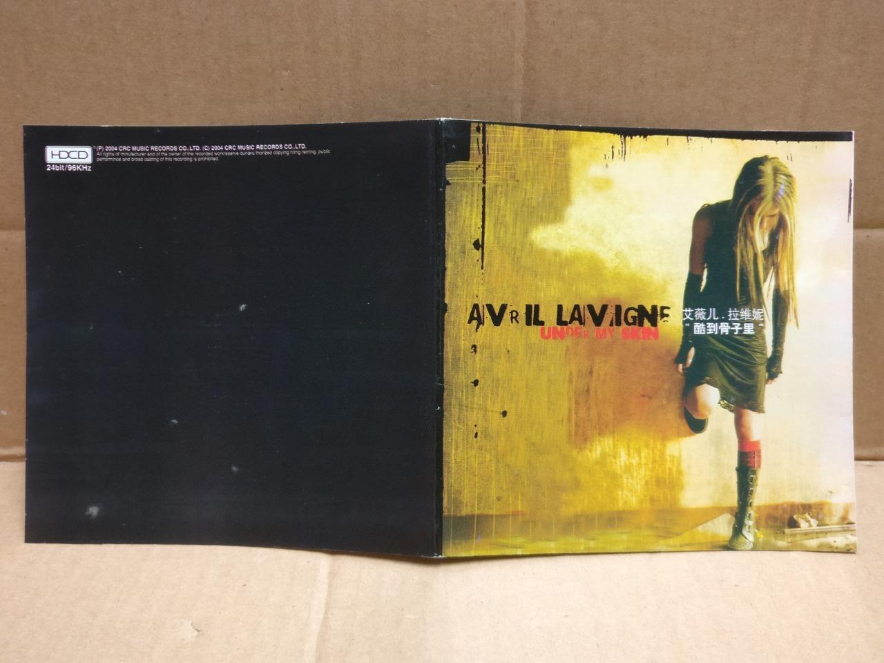 Avril Lavigne Under My Skin 2004 Rare China English 24Bit Gold 2x CD FCS9921