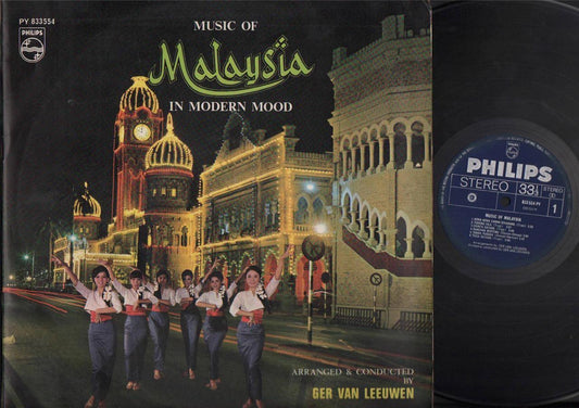 Malaysia Modern Mood Malay Dance Music By Ger Van Leeuwen Band 12" LP MLP289