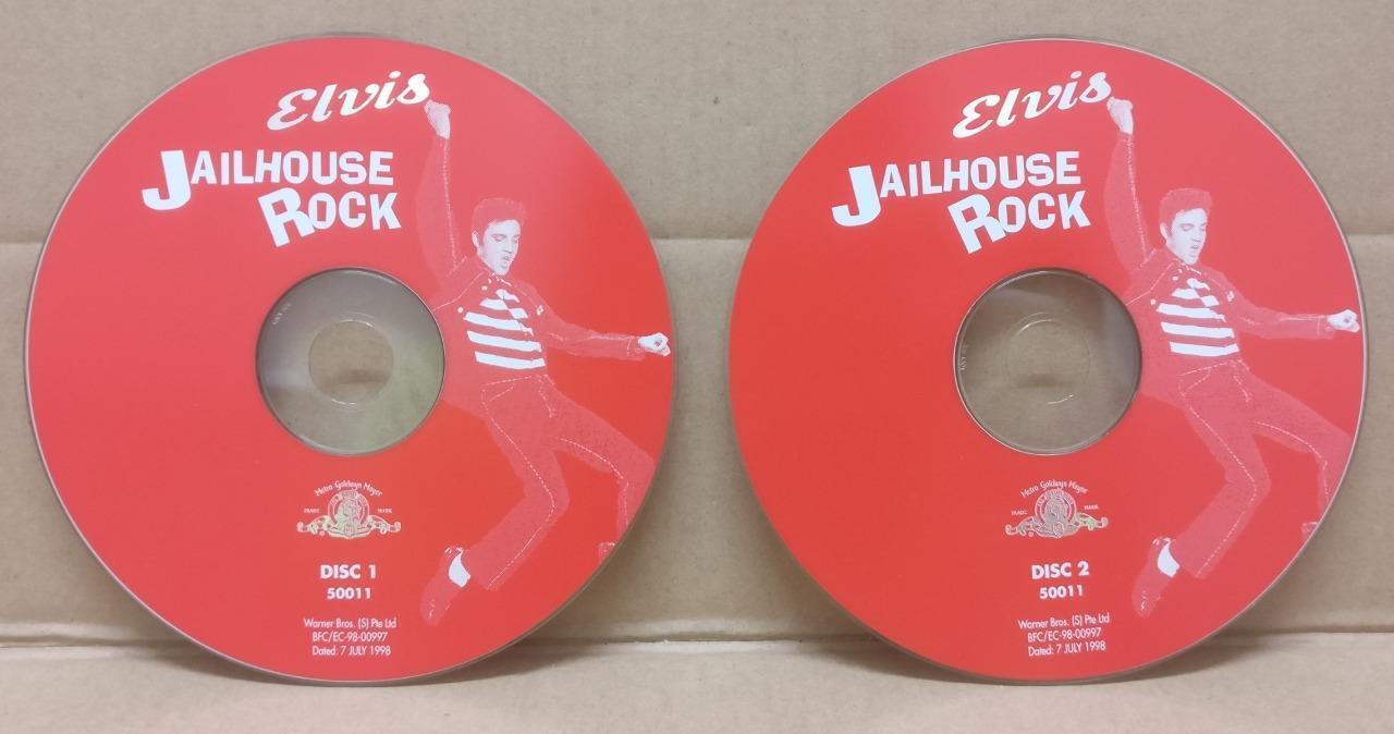 Movie Jailhouse Rock Elvis Presley Rare Singapore Video CD 2x VCD FCS9327