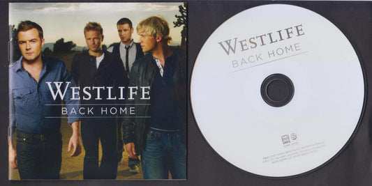 Mega Rare Westlife Back Home 2007 Printed In Singapore CD FCS6818