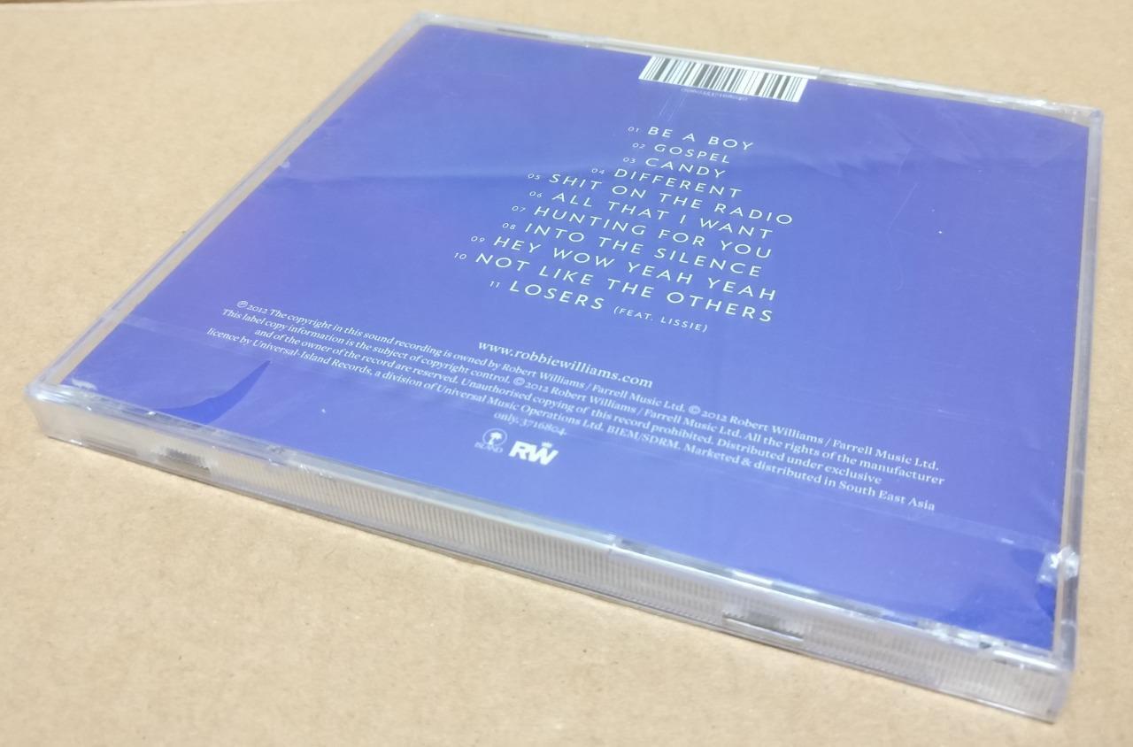 Sealed Robbie Williams Take The Crown 2012 Rare Asia CD FCB1791