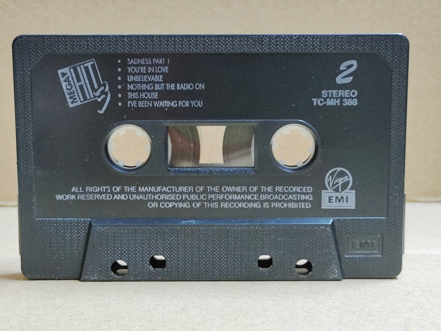 AMM68 MEGA HIT 3 PAULA ABDUL ROXETTE 1991 EMI MALAYSIA ENGLISH CASSETTE (CS2298)