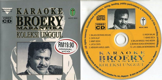 Malaysia Malay Broery Marantika Koleksi Unggui Karaoke Life 2000 VCD FCS1487