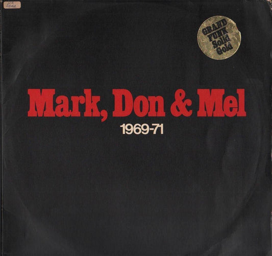 Grand Funk Solid Gold Mark, Don & Mel 1969-71 Rare G/F EMI USA 2x LP 12" ELP2034