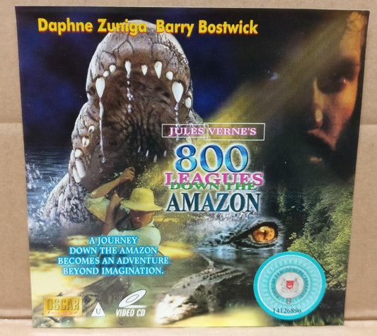 Movie 800 Leagues Down The Amazon Barry Bostwick MalaysiaVideo CD 2x VCD FCS9085