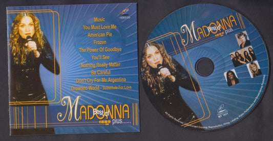 Mega Rare Queen Of Pop Madonna On Cover Only Compilation Singapore VCD FCS6930