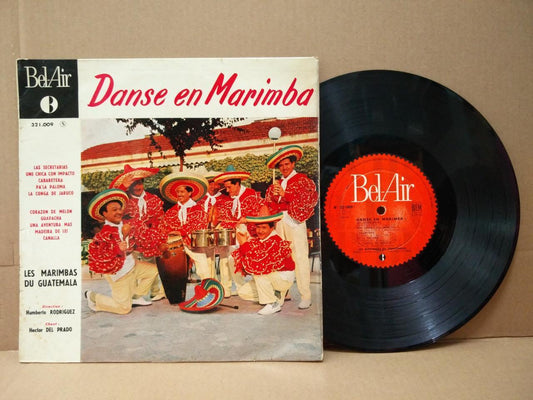 Rare Danse en Marimba Mexico Sombrero Music 10" LP CLP4817