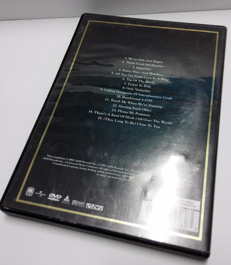 Carpenters Gold Greatest Hits 2002 DVD FCB1055