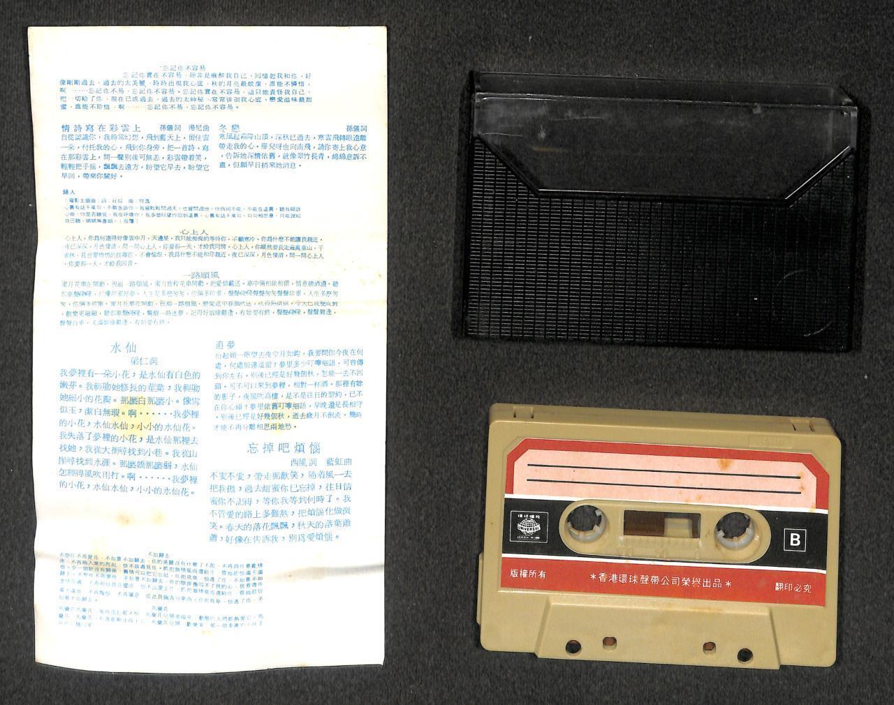 Malaysia Robin 羅賓 罗宾 又是细雨 Hong Kong Cassette 卡帶 磁帶 CS2051