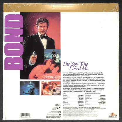 Mega Rare Movie James Bond 007 Roger Moore 1988 USA 2x Laserdisc LD LD1606