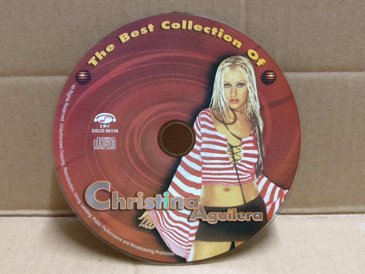 Christina Aguilera On Cover Only Rare Singapore English CD FCS9938