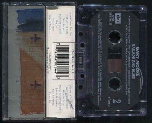 Gary Moore 1994 Singapore Cassette CS020