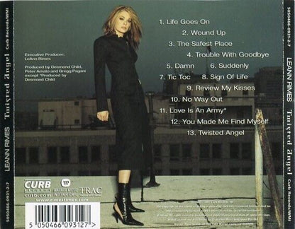 Leann Rimes 2002 Twisted Angel Mega Rare Warner Music Singapore CD FCS2516