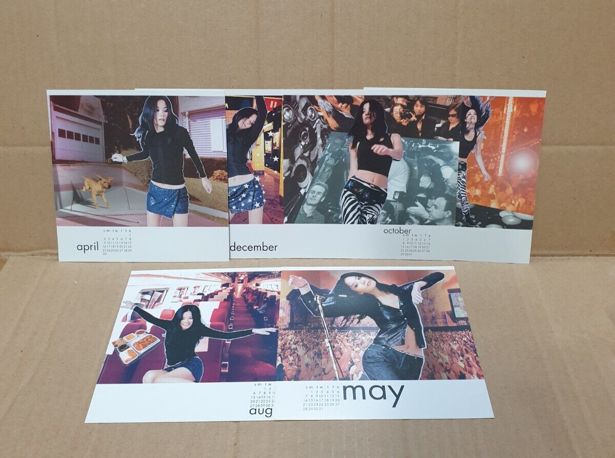 China FayeWong 王菲 只爱陌生人 '99 Calendar Singapore Chinese Promo VCD + CD (FCS10281)