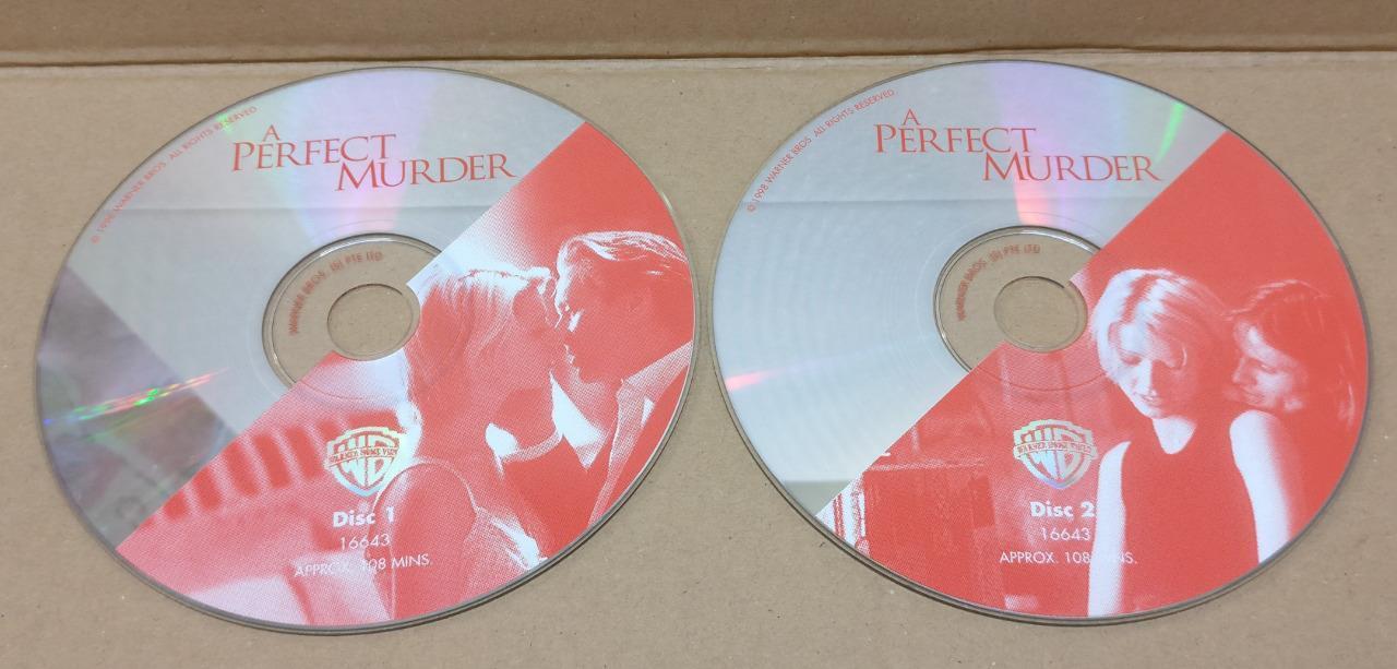 Movie A Perfect Murder Michael Douglas Gwyneth P. Singapore 2x VCD FCS8301