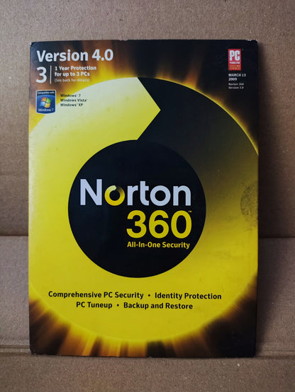 Norton 360 Version 4.0 (SW015)