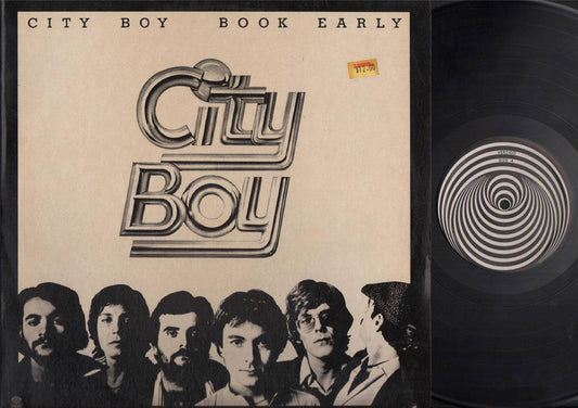 City Boy English Rock Band Book Early 1978 Mega Rare Vertigo Label LP ELP2096