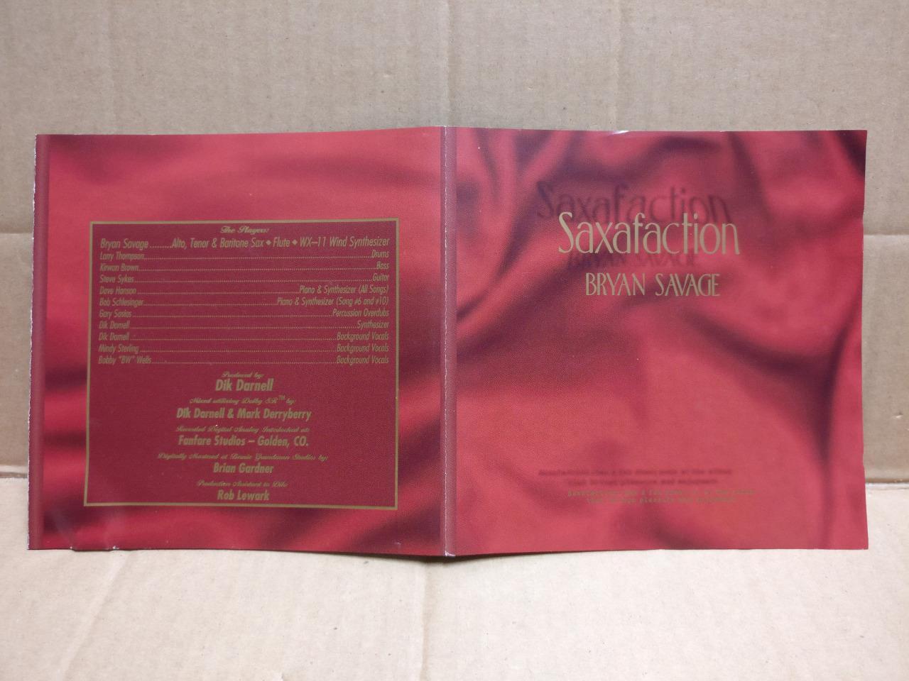 AMM Bryan Savage Saxafaction 1994 English CD FCS10042 (No Case)