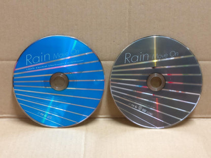 KPOP Korean Rain Move On OBI 2006 Rare Japan Edition PSP Advert CD + DVD FCS9537
