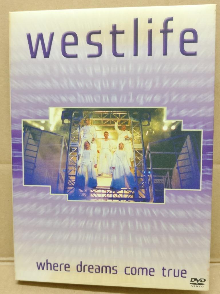 Westlife Where Dreams Come True Rare China Only CD + DVD FCBL098