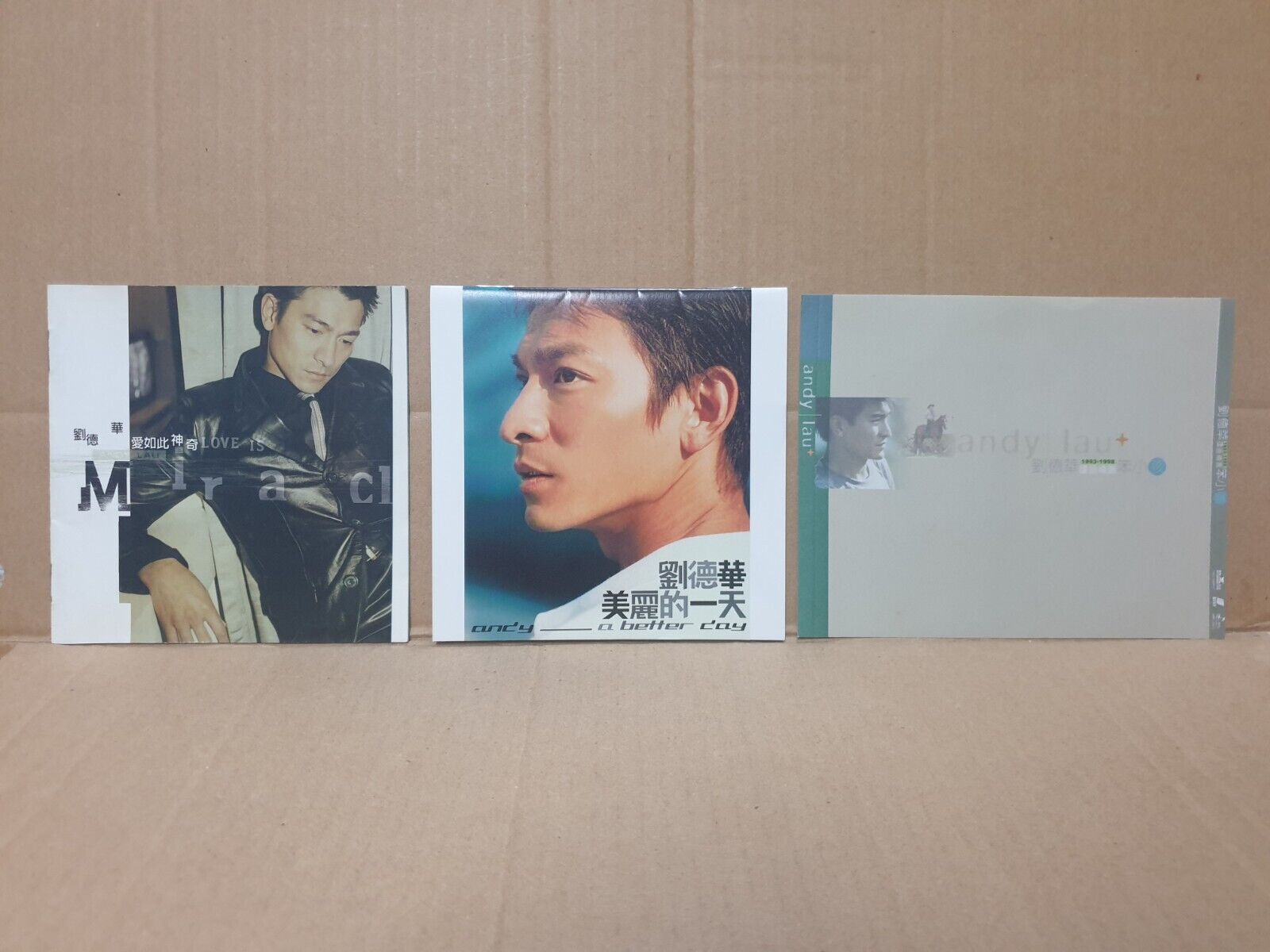 Andy Lau 刘德华 劉德華 Chinese 3xCD+2xVCD+ 2x(2xCD)+ 2x(2xVCD) Set Lot Of 9 FCS10350 L