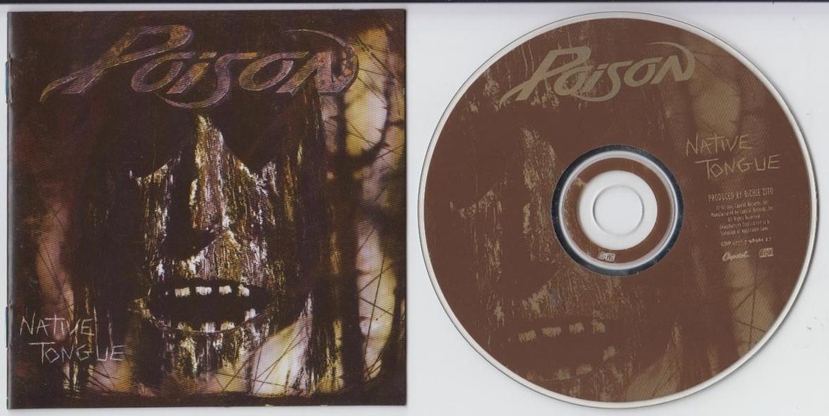 Poison Native Tongue 1993 USA CD FCS2715