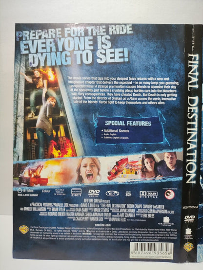 Movie The Final Destination DVD Disc & Cover Region 3 (NO Case) (DC040)