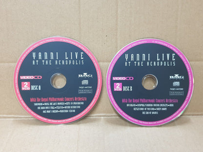 Yanni Live At The Acropolis Music 1996 Asia English Video 2x VCD (FCS10251)