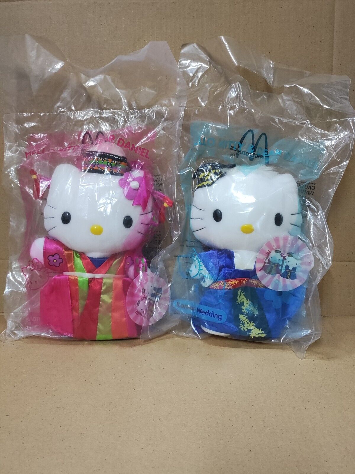 Singapore McDonald's Hello Kitty Korean Wedding Couple Sealed (MCD005)