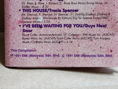 AMM68 MEGA HIT 3 PAULA ABDUL ROXETTE 1991 EMI MALAYSIA ENGLISH CASSETTE (CS2298)