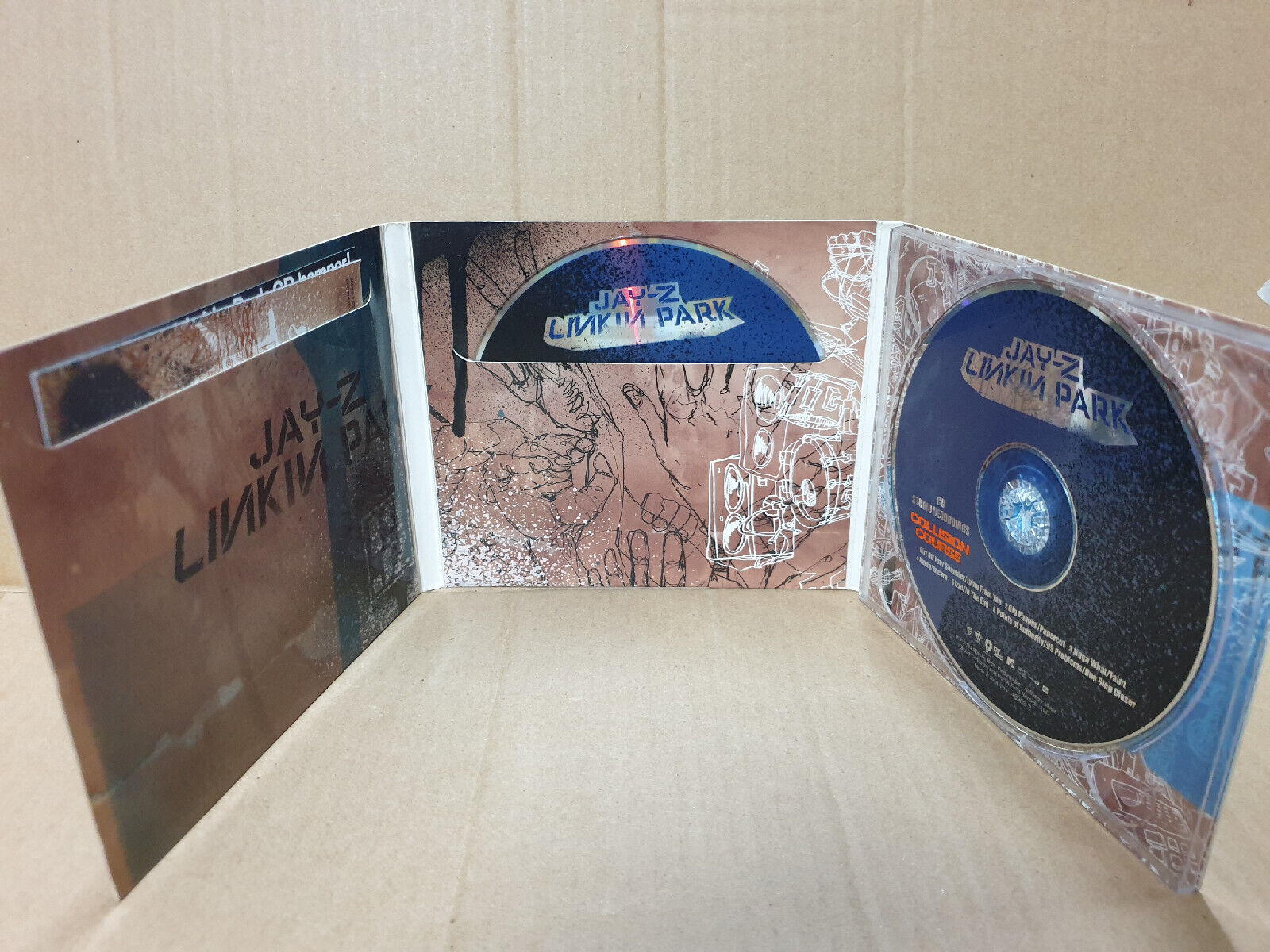 Jay-Z Linkin Park Collision Course 2004 English Singapore CD + DVD (FCB2506)