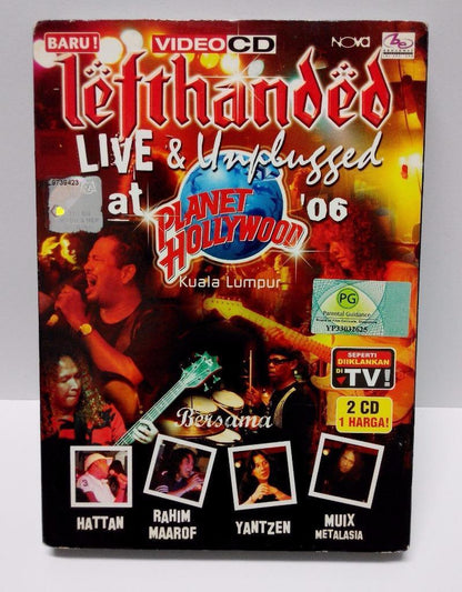 Malay Rock Band Lefthanded 2006 Malaysia 2x VCD Video CD FCB1069