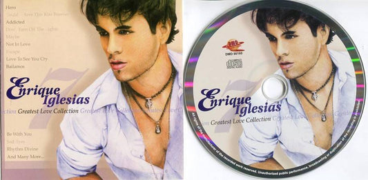 Mega Rare Enrique Iglesias On Cover Singapore CD FCS4770