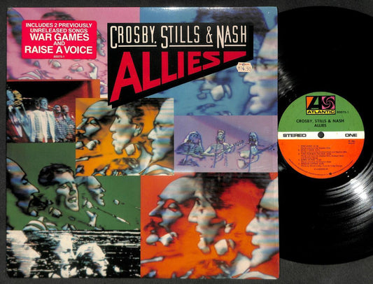 Crosby, Stills & Nash Allies 1983 USA 12" LP ELP2290