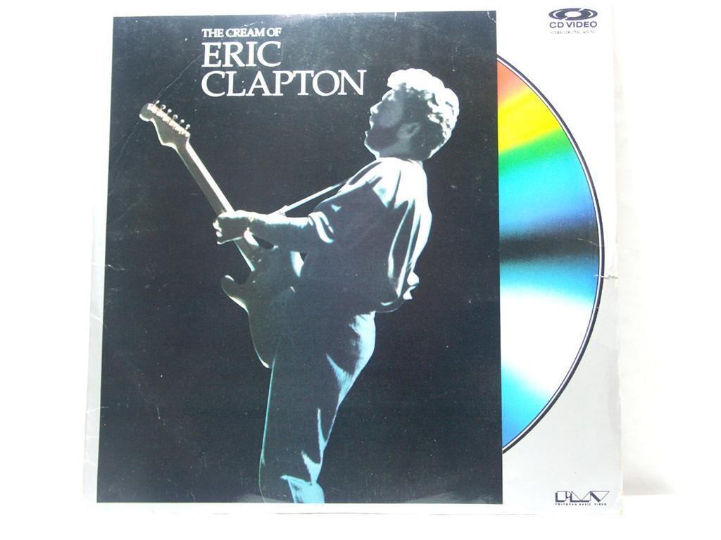 The Cream Of Eric Clapton PMV 1989 LD Laserdisc LD003