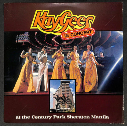 MegaRare Philippines Kay Gees Concert At Century Park Sheraton Manila LP CLP5501