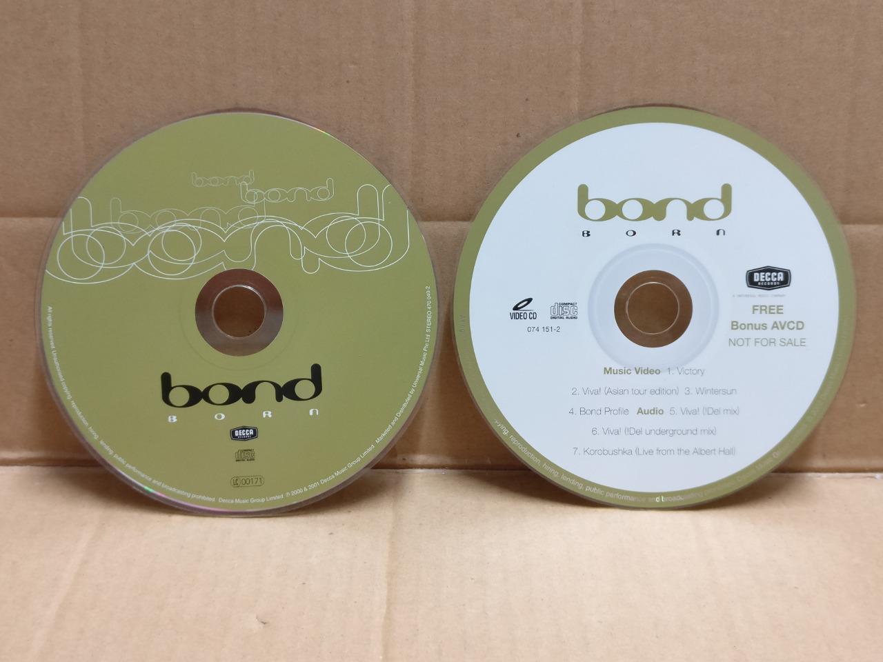 AMM BOND Born 2000 Rare Singapore English CD + VCD Video FCS10110 (No Case)