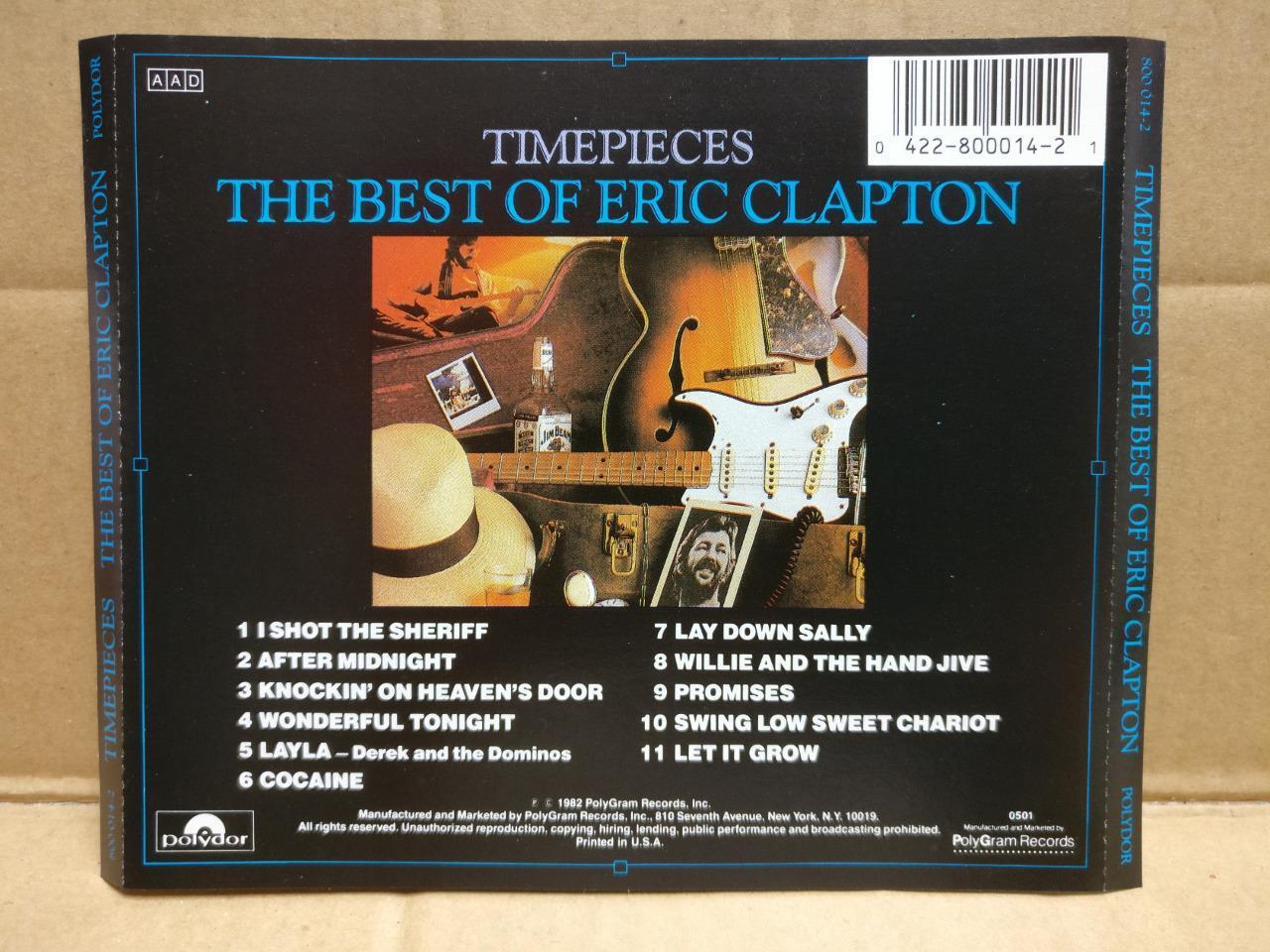 AMM Timepieces The Best Of Eric Clapton 1982 English CD FCS10047 (No Case)