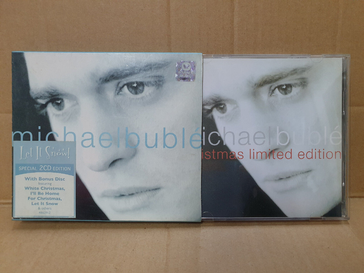 Michael Buble Let It Snow Fever Moondance 2003 English Singapore 2x CD (FCB2534)