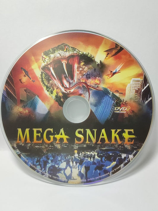 Movie Mega Snake Michael Shanks DVD Disc Only NO Case & Art Work Cover (SD061)