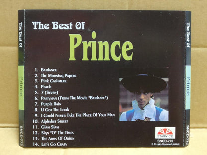 Prince On Cover Only Rare Singapore English CD FCS9936