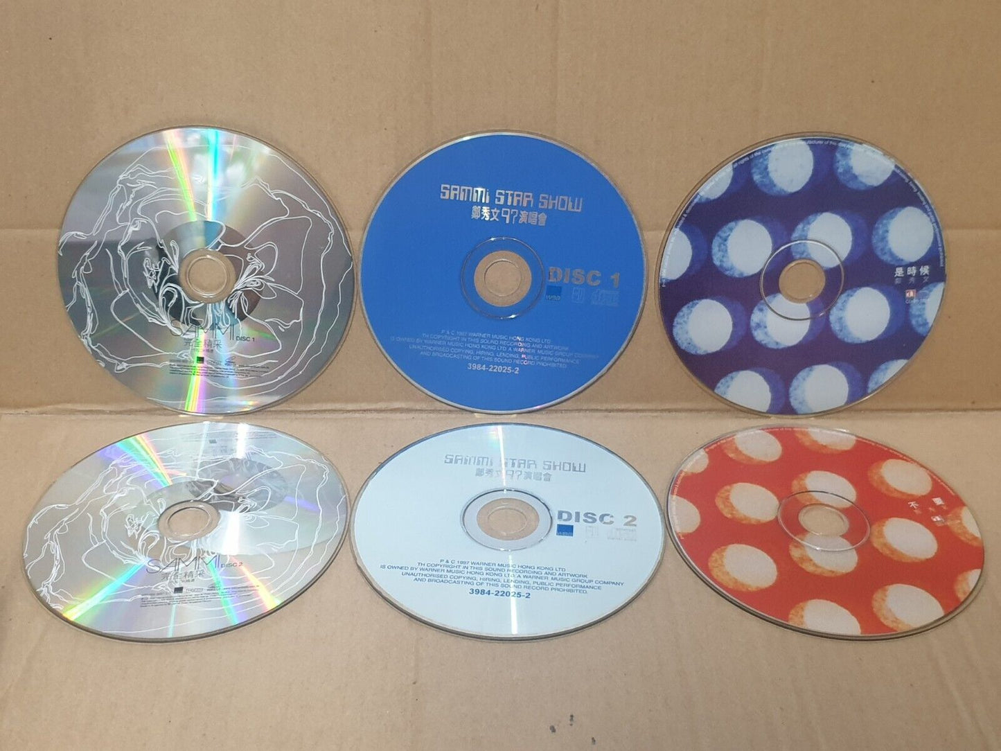 Sammi Cheng  郑秀文 鄭秀文 Chinese CD+(CD+VCD)+3xVCD, etc Set LOT Of 11 (FCS10351) L