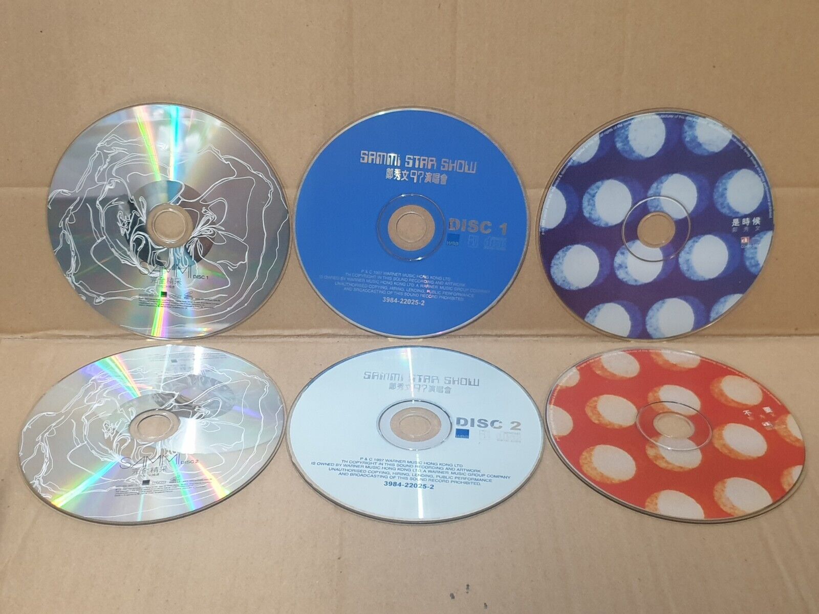Sammi Cheng  郑秀文 鄭秀文 Chinese CD+(CD+VCD)+3xVCD, etc Set LOT Of 11 (FCS10351) L