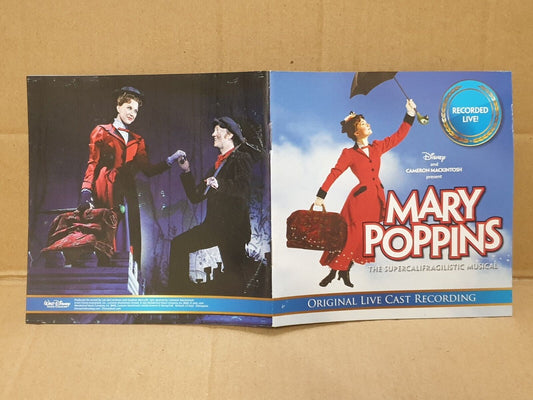 Disney Mary Poppins Musical Live Cast Recording 2011 English CD (FCS10253)