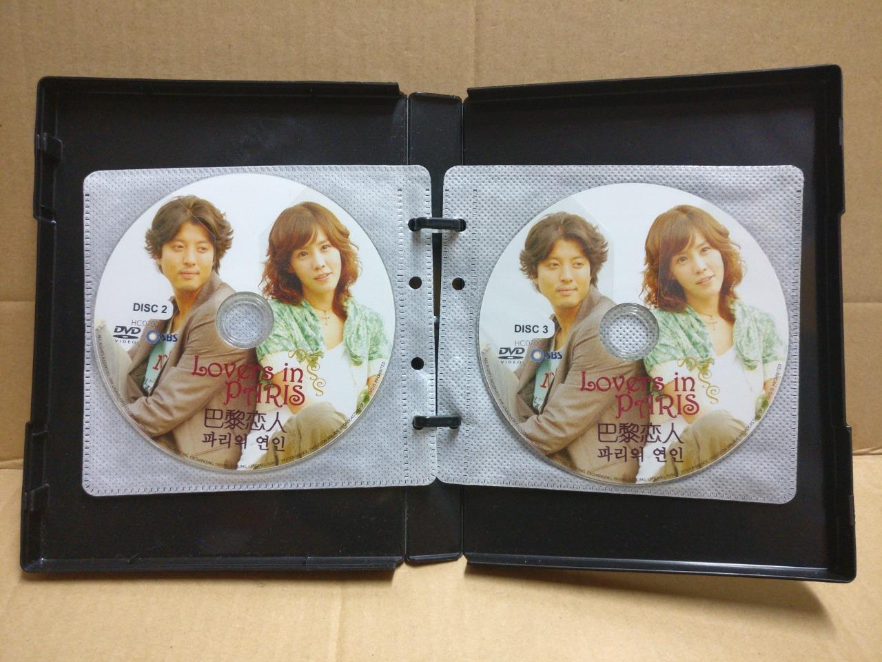 Korean Drama Lovers In Paris 巴黎恋人 Lee Donggun Singapore Ch Sub 3x DVD FCB2181