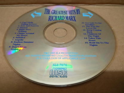 Richard Marx On Cover Only Rare Singapore CD FCS8540