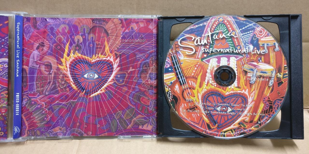 Santana Supernatural Live 2000 Love Of My Life Hong Kong Video CD 2x VCD FCB1973